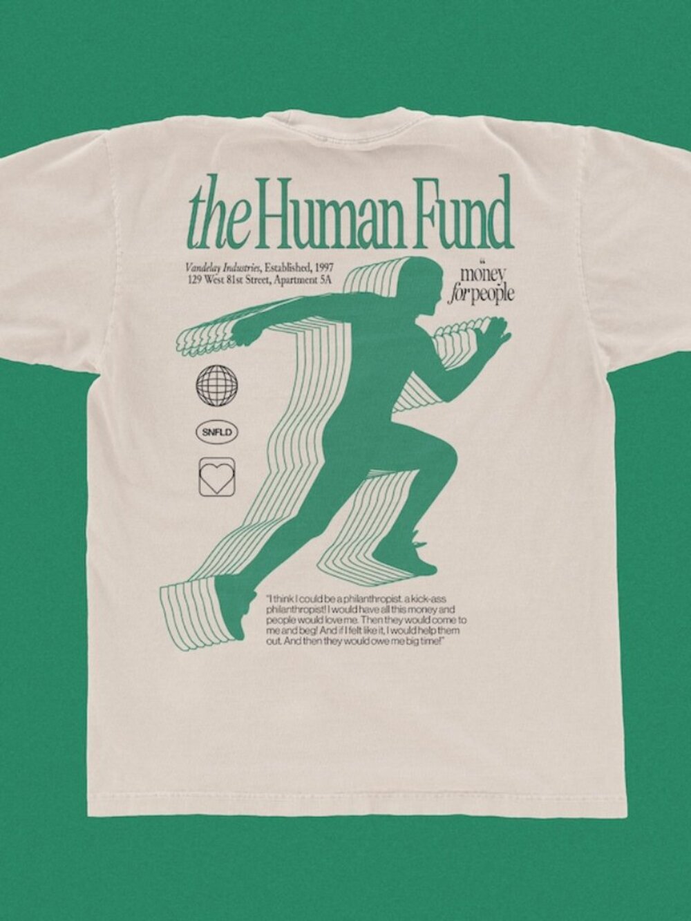 The Human Fund Seinfeld tee shirt, George Costanza graphic t-shirt